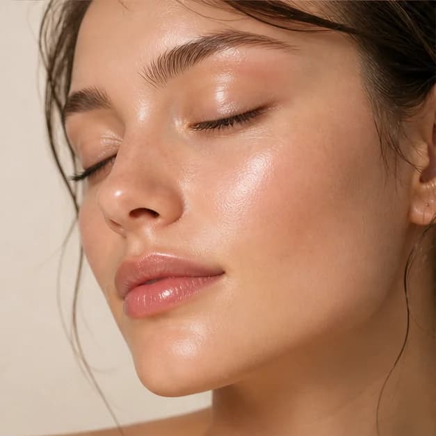 Calm luminous skin